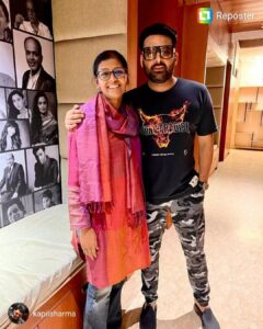Nandita Das Instagram - Shukriya @kapilsharma Par aap bhi paagal na hotey toh humare saath kaam karte? For now, I am going paagal in finishing the film. No madness, no life, no cinema. Watch this space for some exciting news next week! @shahanagoswami @applausesocial Mumbai Maharashtra