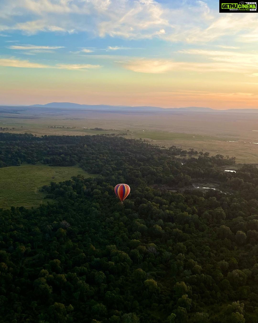 Nandita Das Instagram - Just when you thought the #eastafrica chronicle is over, here is more! Just got caught up with work when I got back to the grind. The lovely holiday already seems far away. But sharing with you is like keeping one’s diary so a few more before I can move on to other things! So here is the #hotairballoon experience. Magical to be gliding over #savannah #forest and spotting #animals from up in the sky. Hippo tracks looked like some machine roller had made them. Was worth waking up at 4 and seeing the sunrise from the skies. Not to be missed if you can. #kenya