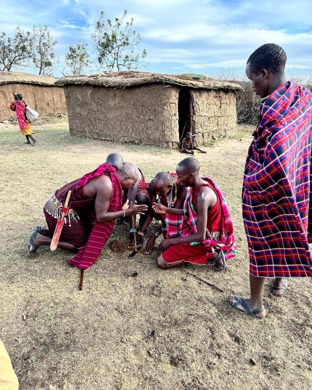 Nandita Das Instagram - While there were many more animals that we saw and captured, let me share some images of the time we spent with the #masai community. They showed us how to light fire with just two pieces of wood and how they dance and live in their small minimalistic mud houses. Different and yet not, from some of our rural communities. An experience to remember. East Africa