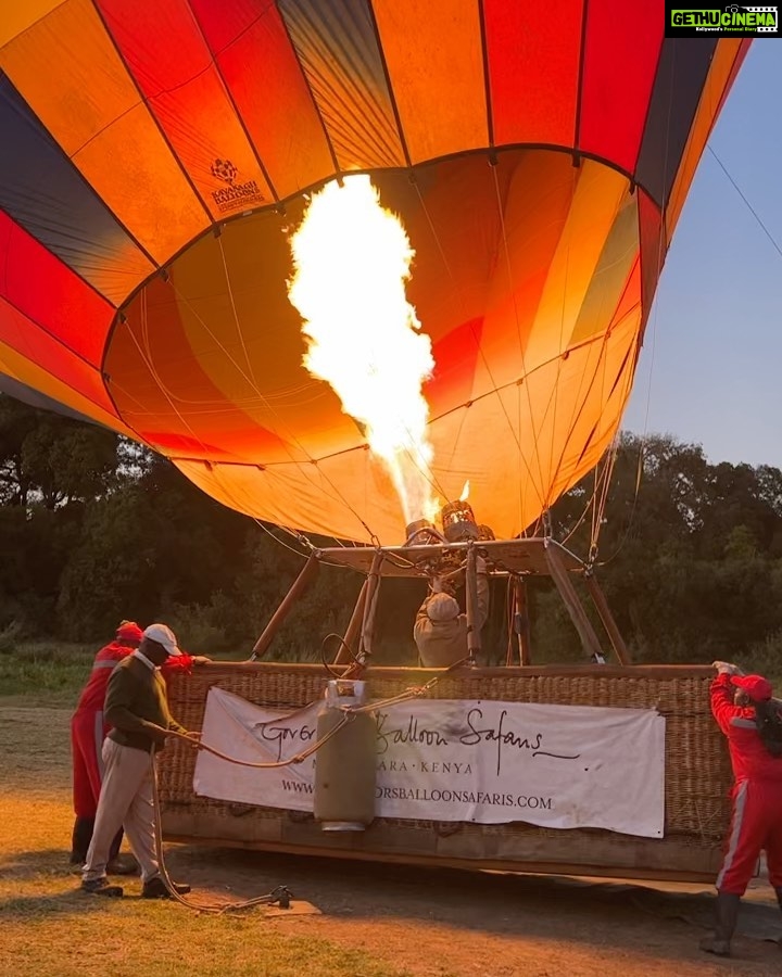 Nandita Das Instagram - Just when you thought the #eastafrica chronicle is over, here is more! Just got caught up with work when I got back to the grind. The lovely holiday already seems far away. But sharing with you is like keeping one’s diary so a few more before I can move on to other things! So here is the #hotairballoon experience. Magical to be gliding over #savannah #forest and spotting #animals from up in the sky. Hippo tracks looked like some machine roller had made them. Was worth waking up at 4 and seeing the sunrise from the skies. Not to be missed if you can. #kenya
