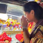 Navaneet Kaur Instagram - नवरात्रि के पावन पर्वपर चिखलदरा माता की पूजा व दर्शन किया