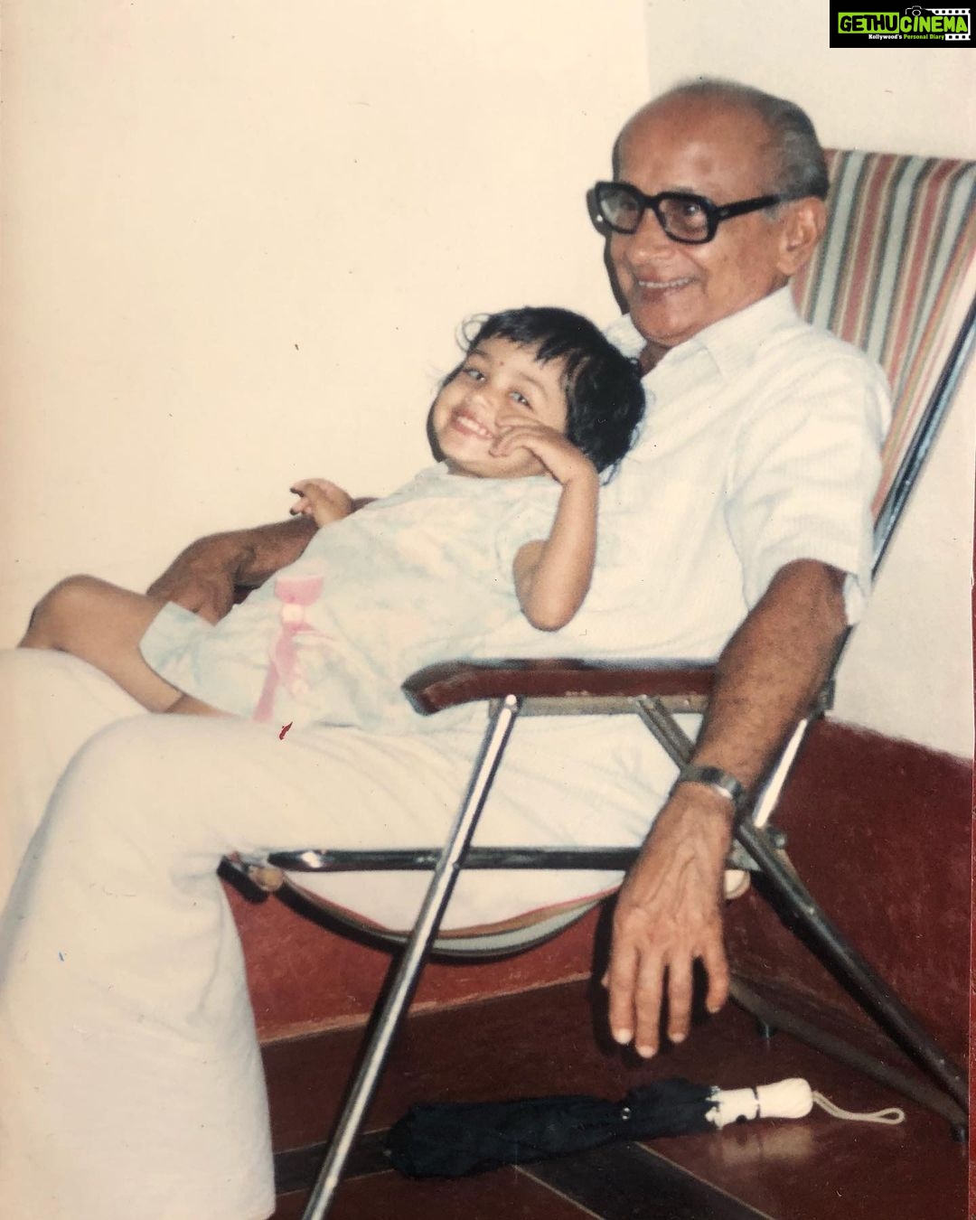 Neetha Ashok Instagram - Always in my heart!! 😍 Miss you Ajja ❤️❤️
