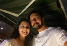 Neetha Ashok Instagram - Happiest birthday Rona sir ❤️🤗 wishing you the bestestest ❤️🙏🏻 @kichchasudeepa