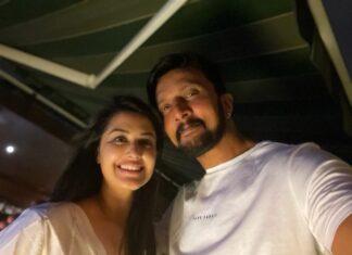 Neetha Ashok Instagram - Happiest birthday Rona sir ❤️🤗 wishing you the bestestest ❤️🙏🏻 @kichchasudeepa
