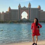 Neetha Ashok Instagram – Golden hour footuuu 🌅 Atlantis, The Palm