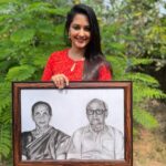 Neetha Ashok Instagram - Spell bound! I knew I could blindly trust you with this and you have done a wonderful job @shankar_heddarimane Thank you so much for recreating this picture for me!