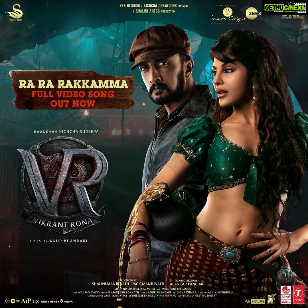 Neetha Ashok Instagram - #RaRaRakkamma video song OUT NOW | LINK IN BIO @kichchasudeepa @jacquelinef143 @anupsbhandari @nirupbhandari @jack_manjunath_ @b_ajaneesh @alankar.pandian @shivakumarart @williamdaviddop @alwaysjani @shaliniartss #InvenioOrigins @sunidhichauhan5 @nakash_aziz @shabbir_ahmed9 @iamMangli @ramjowrites @tipusingerofficial @bhadraofficial @santhosh.varma.5 @palanibharathi14 @kichcha_creatiions_official @SKFilmsOfficial @tseries.official @laharimusic @zeestudiosofficial @zeekannada @pvrpictures @Onetwenty8media @kaanistudio @vikrantrona @the_biglittle #VRonJuly28 #VRin3D