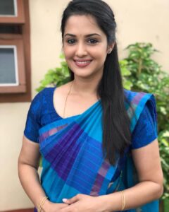 Neetha Ashok Instagram - Last of its Blue-tiful 🤪🤩 #favattire #sareelove #sareesforlife #bestattire