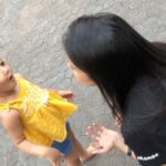 Neetha Ashok Instagram - Meeting this cutie patooooti after 6 months be like 🥰 Aii Abuuu being fav 🙈 Nee Chikki loves you toooo🙈🙈 @raising_babynaiara love and kisses over flow ❤️❤️ #Neechikki&Nia