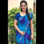 Neetha Ashok Instagram - Saree feels after loooong 💙