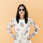 Neetha Ashok Instagram - 💫 I am my own Muse 🤙🏻 One from the test shot of this impromptu shoot! #brandambassador #paidpartnership #worklook #zaricouture #mangalore #fusion Wardrobe courtesy @zari_couture Jewellery @zari_couture PC @themetalfarmer 🙏🏻🙏🏻 Assistance by @preethamaloysius MUA @shefaliballal @shefali_ballal Stylist @nandithaacharya Creatives @dmedusa_prabhu @arjunjohndsouza @vijeshrules Karnataka