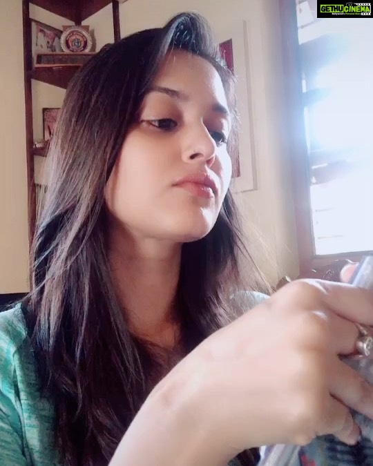 Neetha Ashok Instagram - Baad mein bath karte hai bye 😂 Kota, Kundapura