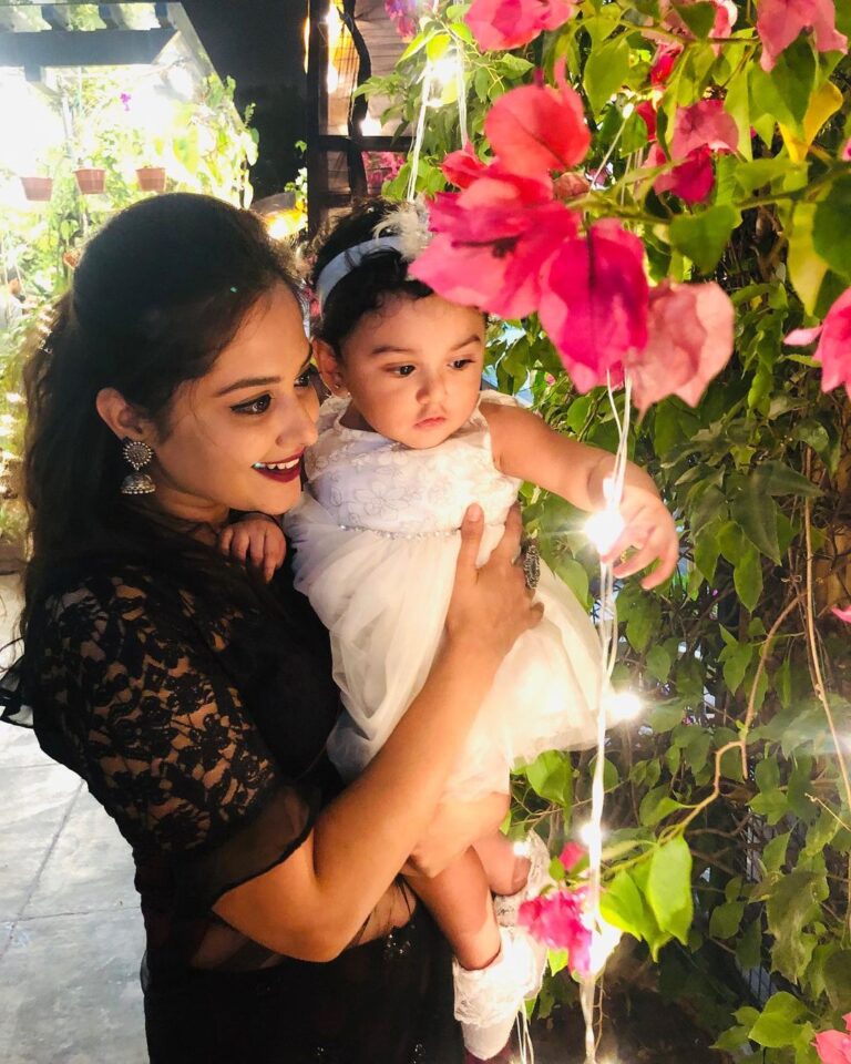 Neetha Ashok Instagram - Nia is The best birthday gift anybody could ever give me! ❤️ happy first birthday Nia 😍 @raising_my_best_friend