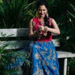 Neetha Ashok Instagram - Happy Wednesday Insta fam! Feeling extraaaa grateful this week. Comment below with a 🌸 to spread these good vibesss! Witness more of their collection at @zari_couture Saree & Jewellery - @zari_couture Photography- @themetalfarmer MUA - @smithahegde28 & team Assisted by and creative inputs by @nandithaacharya , @preethamaloysius @dmedusa_prabhu @arjunjohndsouza and Vijesh Vidyadhar ❤️ #traditional #faceofzari #brandambassador #photoshoot #mangalore #neethaashok Zari Couturé