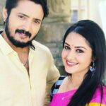 Neetha Ashok Instagram - Happy wala birthday Agnisakshi Kishore aka Abhimanyu aka Ammitji 🎂 may god bless you with lots n lots of laughter and love ❤️ have a wonderful year ahead 🙂❤️