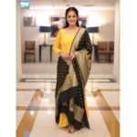 Neetha Ashok Instagram - 🌻 Make up by me 😝😬 Lovely attire by @rishi_designs11 Styled by @boss_ladyy_vestire Hair by @laiba._waseem Itc Morya Sheretilon