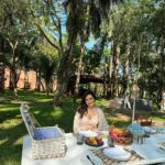 Neha Sharma Instagram - Whose ready for a picnic 💭🧺🐼🌴☀️ @stregisgoaresort #soulfulsaturday #live exquisite #goadiaries #goa #incredibleindia #travel #traveling The St. Regis Goa Resort