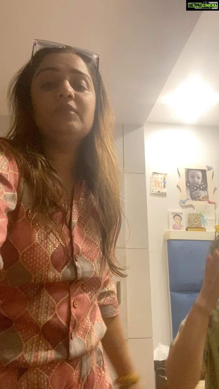 Nikita Thukral Instagram - When both mother daughter want to do the trending reel ###pjamas #funtimes