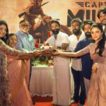 Nivedhithaa Sathish Instagram - To new beginnings! 💫✨ #CaptainMiller #CaptainMillerPooja @dhanushkraja @thatswatitis @sundeepkishan @priyankaamohanofficial @gvprakash @highonkokken @sathyajyothifilms @shreyaas_krishna @prashanth_cbe