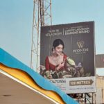Nivedhithaa Sathish Instagram - The kid in me who dreamt of being on hoardings is very happy today! Issa very good morning indeed, @wondrdiamonds ♥️ P.S. It’s all in the little things :’)