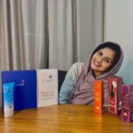 Noorin Shereef Instagram - Gift Halal. With Lafz Limited Edition Skincare Must Haves and Skincare Coffee Essentials All products in this box are Halal Certified. Apple Cider Vinegar Face Wash – ACV helps in clarifying skin and the soft bristle of applicator, gently exfoliate. UV Shield Aqua Sunscreen – Protect your skin with SPF 50 PA+++ and Hyaluronic Acid that moisturizes too. Halal Body Sprays – Beautiful fragrances made with No Alcohol and No Gas. Skincare Coffee Essentials have products full of goodness of coffee. Give it as a gift to yourself or your loved ones. This Eid, Gift Halal. . . Types of Skincare boxes: - Skincare Must Have -Skincare Coffee Essentials . . Use my code NoorinLafz10 and get extra 10% off on their website . . #EidWithLafz #RamzanWithLafz #LafzHalal #EidReadyWithLafz #GlowWithLafz #SkincareWithLafz