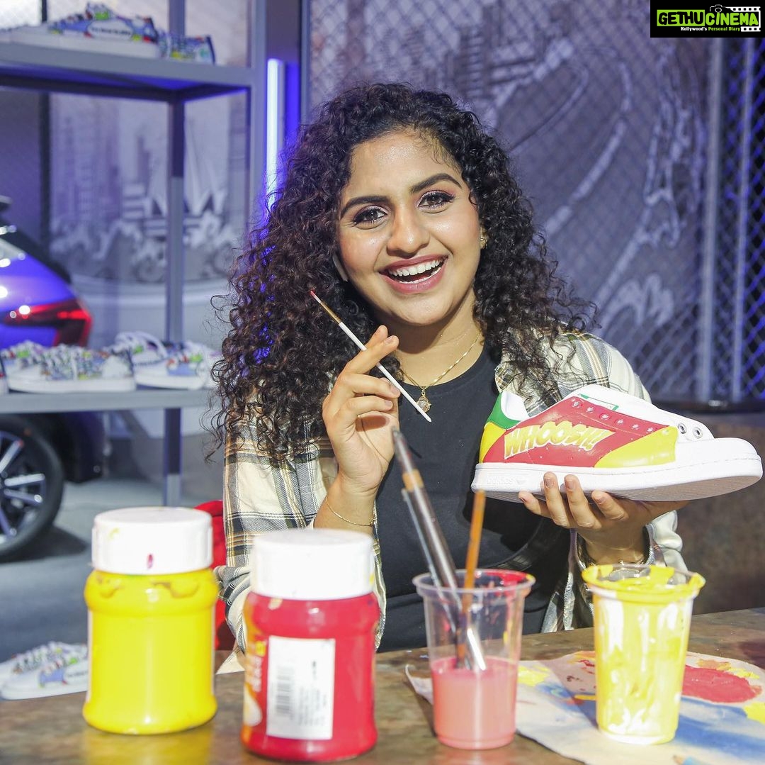 Noorin Shereef Instagram - My playground, my rules. Get ready to watch me play at the Hyundai i20 N Line Creators Arena. @hyundaiindia . . . #Hyundaii20NLine #HyundaiNLine #i20NLine #HyundaiCreatorsArena #ItsTimeToPlay