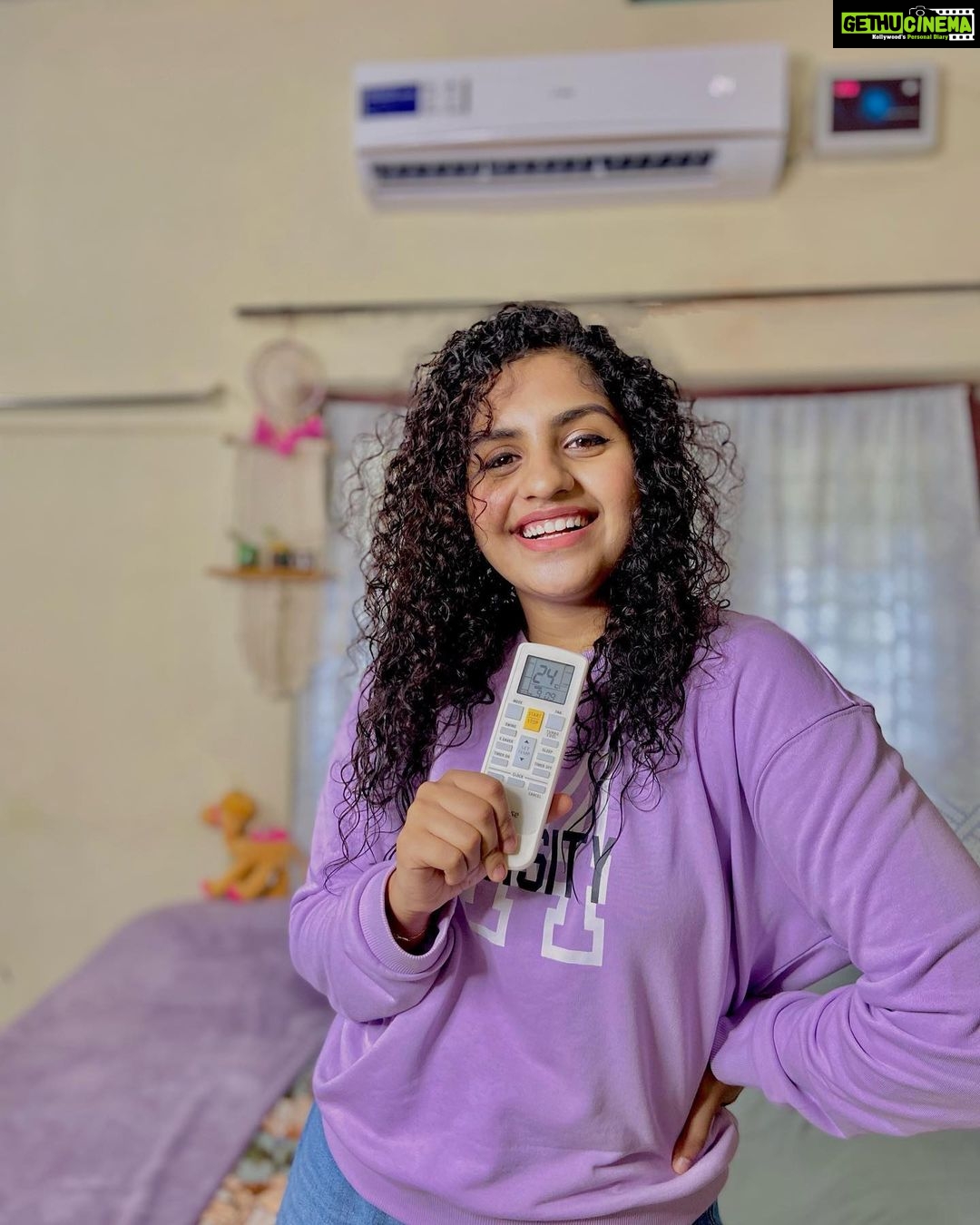 Noorin Shereef Instagram - This Onam I brought home @cruise_ac smart varioqool air conditioner, With 7 stage air filtration & Express cooling it is helping me beat sticky summer humidity. Get yours from @amazondotin or visit cruiseac.com and locate the offline store Dont forget to Follow @cruise_ac #CruiseAc #InverterAc #SplitAc #Onam #Onamcelebration #collaboration #campaign India
