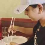 Noorin Shereef Instagram - Learning the ART of eating chinese 🍜