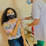 Noorin Shereef Instagram – I got Vaccinated.

At the vaccination drive by @jci_kollam_town 

#covidvaccine #covid19
Pc @nazerin_nachu