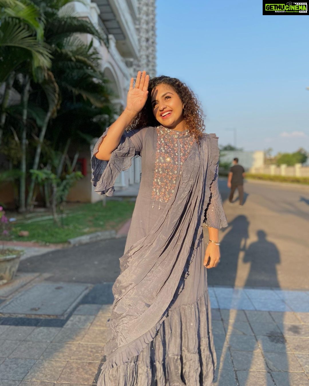 Noorin Shereef Instagram - Dream big. Sparkle more. Shine bright✨ Wearing @ladies_planet_