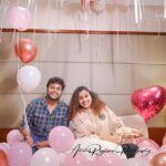 Noorin Shereef Instagram – Family ♥️
Photography @akhileshraghavan_photography 
Decor @nikhilfrancisncompany 
Cake @the_heavenslice Crowne Plaza Kochi