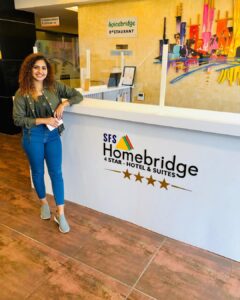 Noorin Shereef Instagram - Recently visited @spicebridgetvm @sfs.homebridge in my trip to Trivandrum. Absolutely enjoyed the delicious spread and hospitality. The biryani and mutton fry were my favourites! ❤️ 
Thank you @livinginagram for helping me to find this best place around the town

#sfs #sfshomebridge #noorin #noorinshereef #spicebridgetvm