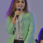 Noorin Shereef Instagram - In my life, there were days when i just sat and dreamt a lot about being on a stage with a mic and speaking out my mind!✨