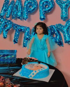 Noorin Shereef Instagram - She turns 2 TWO✨✨✨✨✨ @nazmin_naznoor_