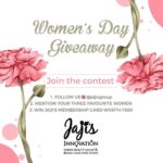 Noorin Shereef Instagram - HAPPY WOMENS DAY TO ALL AWESOME WOMEN IN THE WORLD!!!! Here is a small gift for you all on this special day . Be the lucky winner and get the offer from @jajisgroup now : Photography @nidad_k_n : Swipe to know more Kochi, India