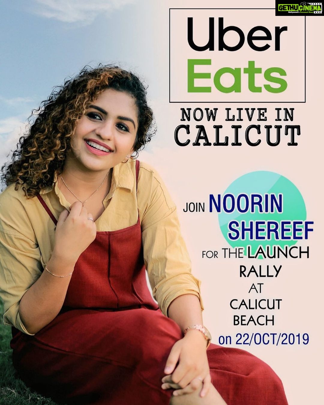 Noorin Shereef Instagram - #ad UberEats is now live in KOZHIKODE @ubereats
