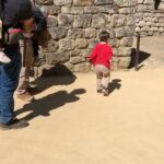 Panchi Bora Instagram - Apparently most interesting thing in Macchu picchu was Ant 🐜 I thought will capture one pic in yoga pose but was busy keeping an eye on this lil boy who was keeping an eye on ants 🐜 #lifeofmom #ant