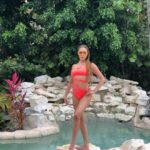 Parvati Melton Instagram - Orange is the happiest color — Frank Sinatra 🧡🌅 #travel #beach #miamibeach #swim #swimwear #turksandcaicos #fashion #travelblogger #bikini #agentprovocateur #miami #model #modeling #island #boat #yacht @agentprovocateur