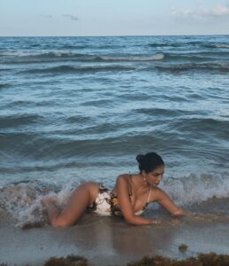 Parvati Melton Instagram - Vitamin sea 🌊  #miami #florida #miamibeach #miamiswimweek #miaminightlife #bikini #bikinigirl #bikinis #california #californialove #californiagirl #forever21 #bollywood #indian #tollywood #modellife #summervibes #summer #swimwear #beach #ocean