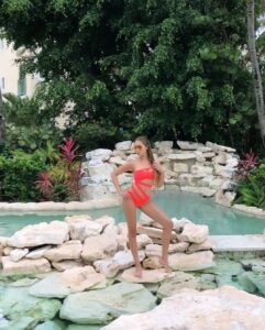 Parvati Melton Instagram - Orange is the happiest color — Frank Sinatra 🧡🌅

#travel #beach #miamibeach #swim #swimwear #turksandcaicos #fashion #travelblogger #bikini #agentprovocateur #miami #model #modeling #island #boat #yacht @agentprovocateur