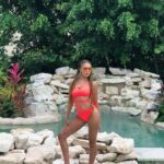 Parvati Melton Instagram - Orange is the happiest color — Frank Sinatra 🧡🌅 #travel #beach #miamibeach #swim #swimwear #turksandcaicos #fashion #travelblogger #bikini #agentprovocateur #miami #model #modeling #island #boat #yacht @agentprovocateur