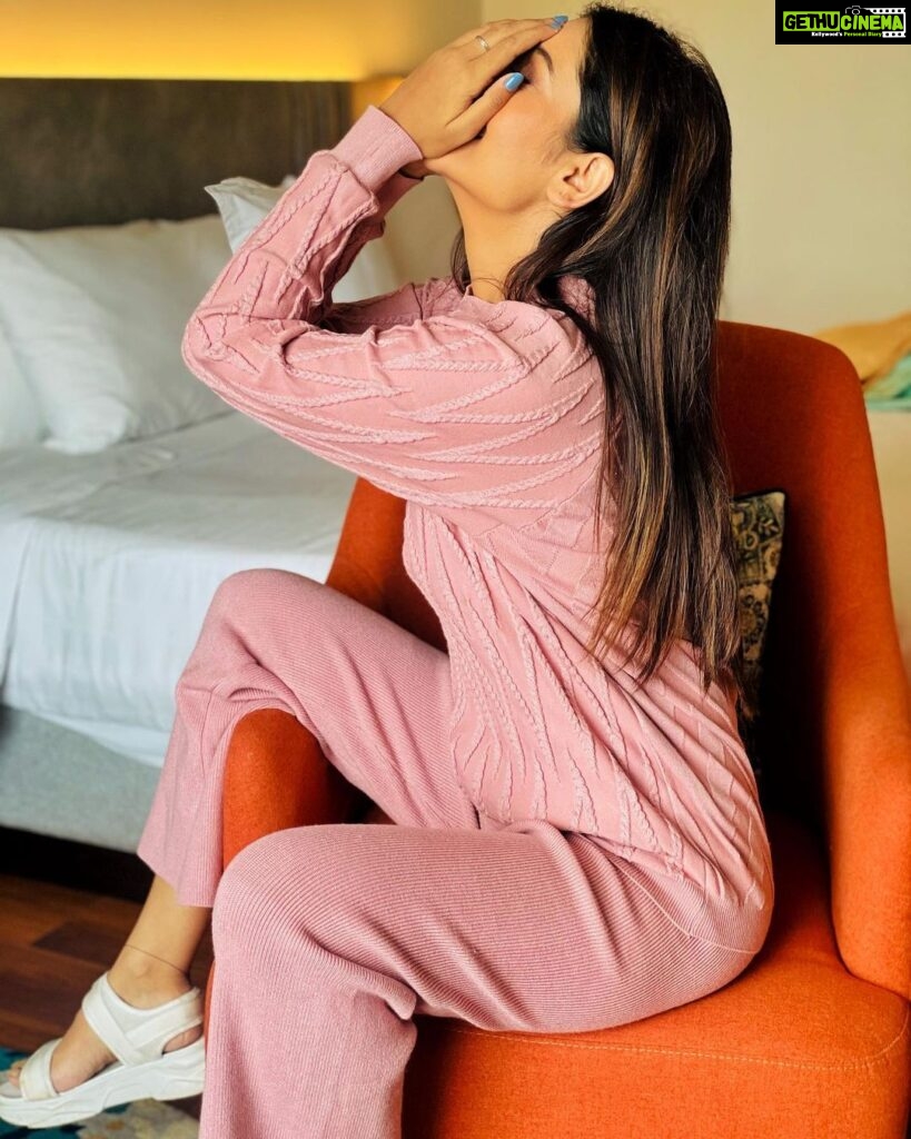 Payal Rajput Instagram - I want to hide myself from everyone 💕 💕 Wearing @pankhclothing 💕 Love your winter collection.
