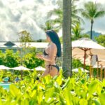 Pooja Bhalekar Instagram - Eat your Greens 🥒🥦💚 . . . . Swimwear by @itsnowcool @revolve Location @centarareservesamui Centara Reserve Samui