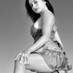 Pooja Bhalekar Instagram - Never skip leg day…🤓 . . . . . . . . . . . . . . . . . . #monochrome #photooftheday #blackandwhitephotography #instafashion #instagood #love #fyp #explorepage✨ #pic #pose #actorslife #igers #igaddict #instadaily #goofy #funny