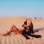 Pooja Bhalekar Instagram – SOMEWHERE ON ERTH 🌎
🏜🌵
.
.
.
.
.
.
.
.
.
#fyp #explore #explorepage #foryou #bikinilife #aesthetics #fit #bodygoals #desert #dubai  #bikini #photoshoot #kick #martialarts #poojabhalekar Planet Earth