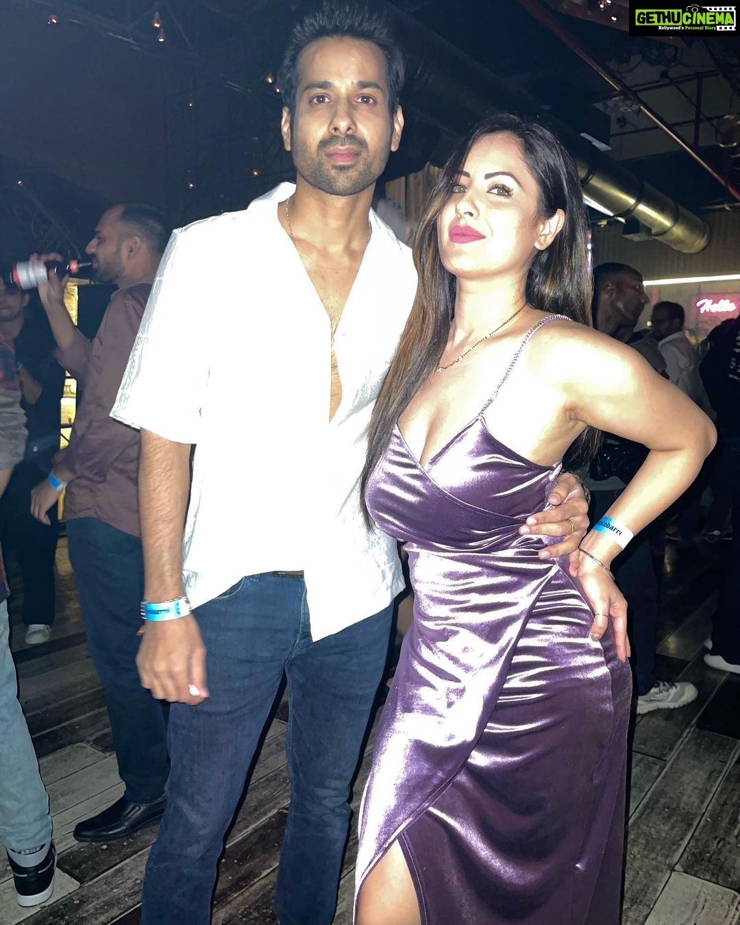 Pooja Bose Instagram - More from last night @ankittiwari ‘s music label launch
