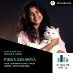 Pooja Devariya Instagram – #repost • @30minhustle • 
Listen on #spotifypodcast #applepodcast #googlepodcasts 

Pooja is an Actor, Performance Coach and the Co Founder of Scout and Guide Media. 

On this episode she speaks to us about her journey as a theatre and film actor, taking notes and how that evolved into her current profession as a performance coach. She works with the leading actors like #VijaySethupathi and directors such as #BharathBala and #lokeshkanagaraj from the Indian Cinema industry, being the bridge between the director’s vision and the actor’s performance. 

Pooja herself has been an actor in many critically acclaimed movies such as Iraivi, Kuttrame Thandhanai, Mayakkam Enna, Katheyondu Shuruvagide and more. She constantly is looking to reinvent herself and loves taking up new challenges.

She is also the co founder  and creative director of @scoutnguide an actor’s studio & production house, with her partner @sumanthshetty_ .

#podcastersofinstagram #poojadevariya #tamilcinema #movies #bollywood #kollywood #iraivi #kuttramethandanai #katheyondushuruvagide #mayakkamenna @maskoff.india