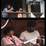 Pooja Devariya Instagram - Where else but the movie set🍿🎬📽️🌸✨🌈🐾 Few glimpses from the sets over the last one year. #performancecoach #actingcoach @scoutnguide @maskoff.india