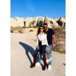 Pooja Salvi Instagram - @Love valley with my LOOUVEE😜❤️ . . . . . . #cappadocia #lovevalley #instapic #withmylove #travelgram #ig #turkey