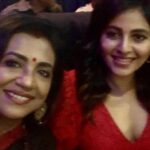 Poornima Bhagyaraj Instagram – With the powerhouse performer @yours_anjali